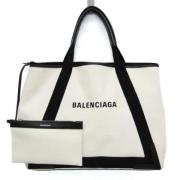 Pre-owned Canvas balenciaga-bags Balenciaga Vintage , White , Unisex