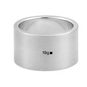 Lint Ring Gemaakt in Frankrijk 19g Le Gramme , Gray , Unisex