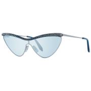 Zilveren Dames Cat Eye Zonnebril Swarovski , Gray , Dames