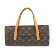 Pre-owned Canvas louis-vuitton-bags Louis Vuitton Vintage , Brown , Da...