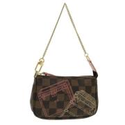 Pre-owned Canvas louis-vuitton-bags Louis Vuitton Vintage , Brown , Da...