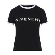 Zwarte T-shirt met stijl en comfort Givenchy , Black , Dames