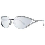 Grijze Dames Cat Eye Zonnebril Swarovski , Gray , Dames