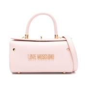 Chique Crème Handtas Love Moschino , Pink , Dames