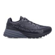 Zwarte Sneakers Crusher Distance Trail Emporio Armani EA7 , Black , He...