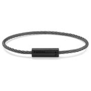 Kabelarmband 7g Le Gramme , Black , Unisex