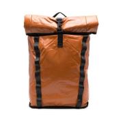 Waterdichte Roltop Rugzak Rains , Brown , Unisex