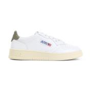 Witte Leren Sneakers voor Mannen Autry , White , Heren