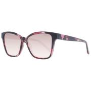 Rosa Vlinder Zonnebril Bruin Verloop Guess , Pink , Dames