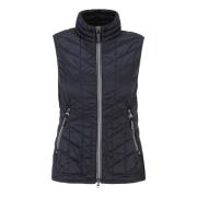 Gewatteerd vest met opstaande kraag Betty Barclay , Blue , Dames