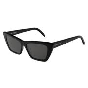 Cat-eye zonnebril Sl276 Mica Saint Laurent , Black , Unisex