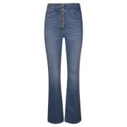 Jeans Model Broek Elisabetta Franchi , Blue , Dames