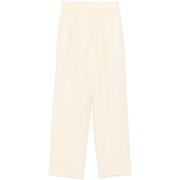 Boter Gele Broek met Plooidetails Blazé Milano , Yellow , Dames