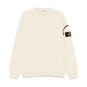 Kompas Sweater Zand Stone Island , Beige , Heren