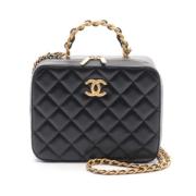 Pre-owned Fabric chanel-bags Chanel Vintage , Black , Dames