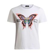 Witte T-shirts en Polos Etro , White , Dames