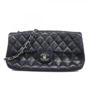 Pre-owned Fur chanel-bags Chanel Vintage , Black , Dames