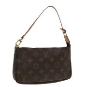 Pre-owned Canvas louis-vuitton-bags Louis Vuitton Vintage , Brown , Da...