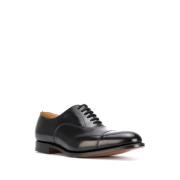 Zwarte Oxford Platte Schoenen Church's , Black , Heren