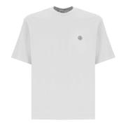 Lichtblauw T-shirt en Polo Stone Island , Blue , Heren