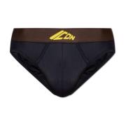 Logo briefs Dsquared2 , Black , Heren