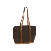 Pre-owned Canvas totes Louis Vuitton Vintage , Brown , Dames