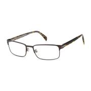 Bruin Metalen Frame Zonnebril Eyewear by David Beckham , Brown , Heren