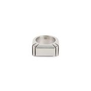 Schuine Ring in Palladio-stijl Rick Owens , Gray , Heren