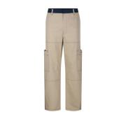 Creme Brule Straight Cargo Pant Off White , Beige , Heren