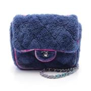 Pre-owned Fabric chanel-bags Chanel Vintage , Blue , Dames