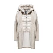 Grijze Outerwear Jas Aw24 BomBoogie , Gray , Dames