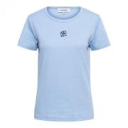 T-shirt met ronde hals &Co Woman , Blue , Dames