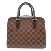 Pre-owned Canvas louis-vuitton-bags Louis Vuitton Vintage , Brown , Da...