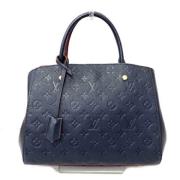 Pre-owned Leather louis-vuitton-bags Louis Vuitton Vintage , Blue , Da...