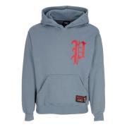 Storm Man Hoodie met Voorzak Propaganda , Blue , Heren