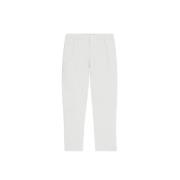 Tapered Fit Katoenmix Broek Nn07 , White , Heren