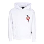 Witte hoodie met logoprint Propaganda , White , Heren