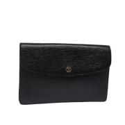 Pre-owned Leather louis-vuitton-bags Louis Vuitton Vintage , Black , D...