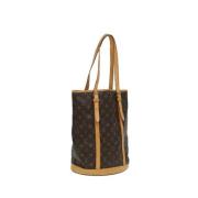 Pre-owned Canvas louis-vuitton-bags Louis Vuitton Vintage , Brown , Da...