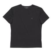 Zwarte T-shirts Acne Studios , Black , Heren