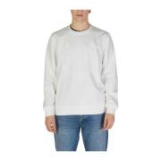 Witte Katoenmix Longsleeve Shirt Antony Morato , White , Heren