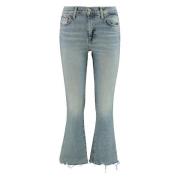 Jeans Flare 7 For All Mankind , Blue , Dames