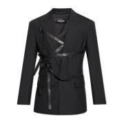 Blazer met strepen Dsquared2 , Black , Heren