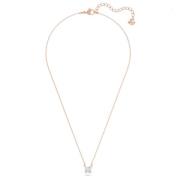 Roségouden Kristal Hanger Ketting Swarovski , Yellow , Dames