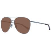 Zilveren Aviator Zonnebril Ted Baker , Gray , Heren