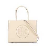 Synthetisch leren damestas met handvatten Tory Burch , Beige , Dames