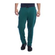 Heren Sport Sweatpants met Borduurwerk La Martina , Green , Heren