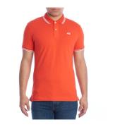 Polo met korte mouwen voor heren La Martina , Orange , Heren