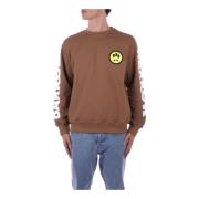 Bruin Logo Front Sweater Barrow , Brown , Heren