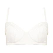 Hartvormige halslijn Bustier Top Polyester Elisabetta Franchi , White ...